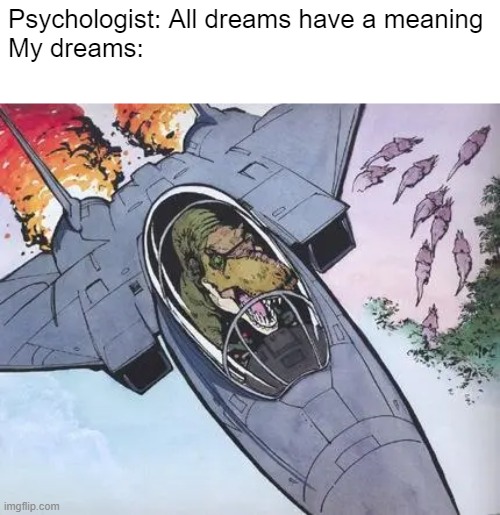 Psychologist: All dreams have a meaning
My dreams: | image tagged in weird | made w/ Imgflip meme maker