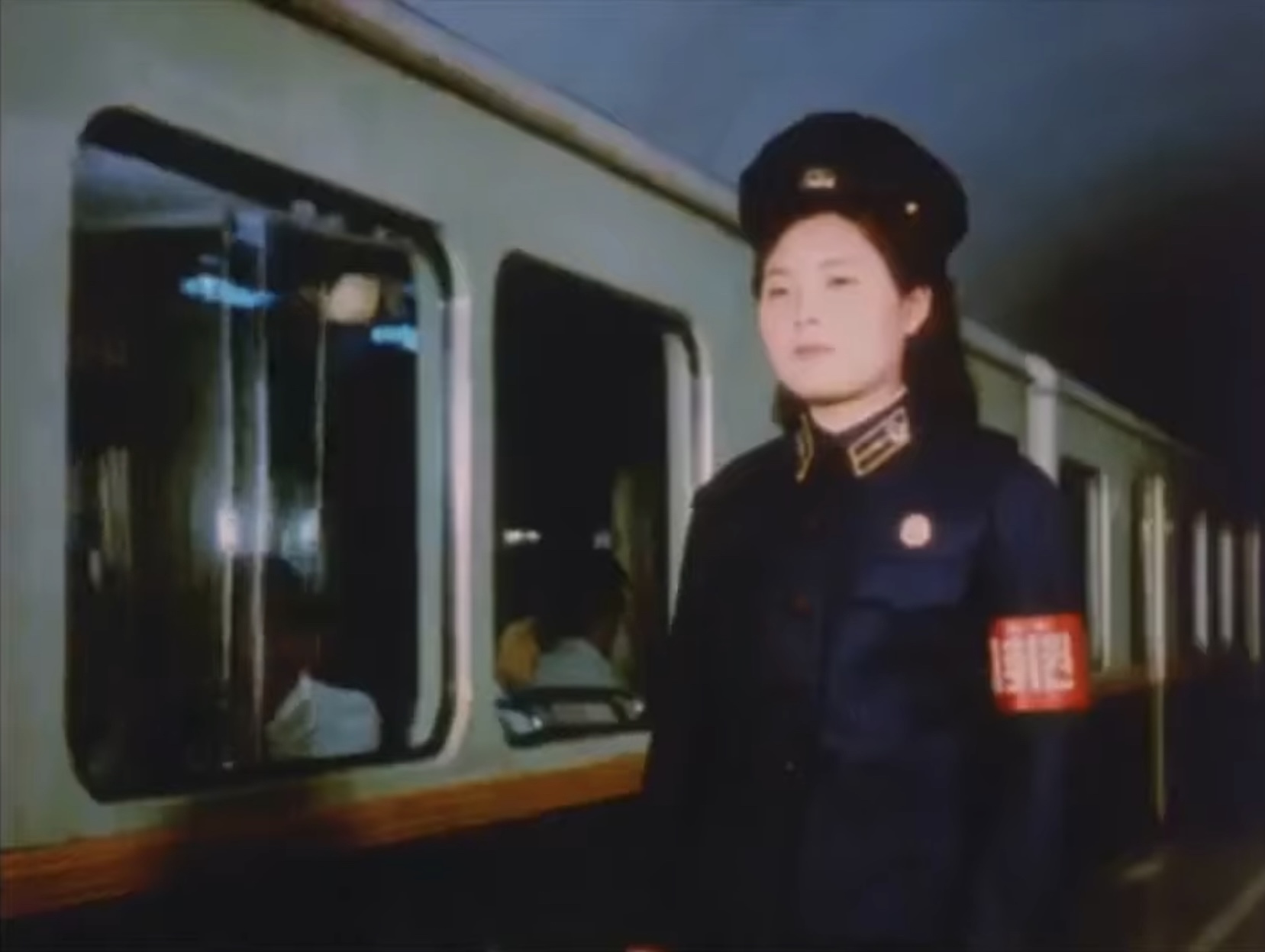 north korean train operator Blank Meme Template