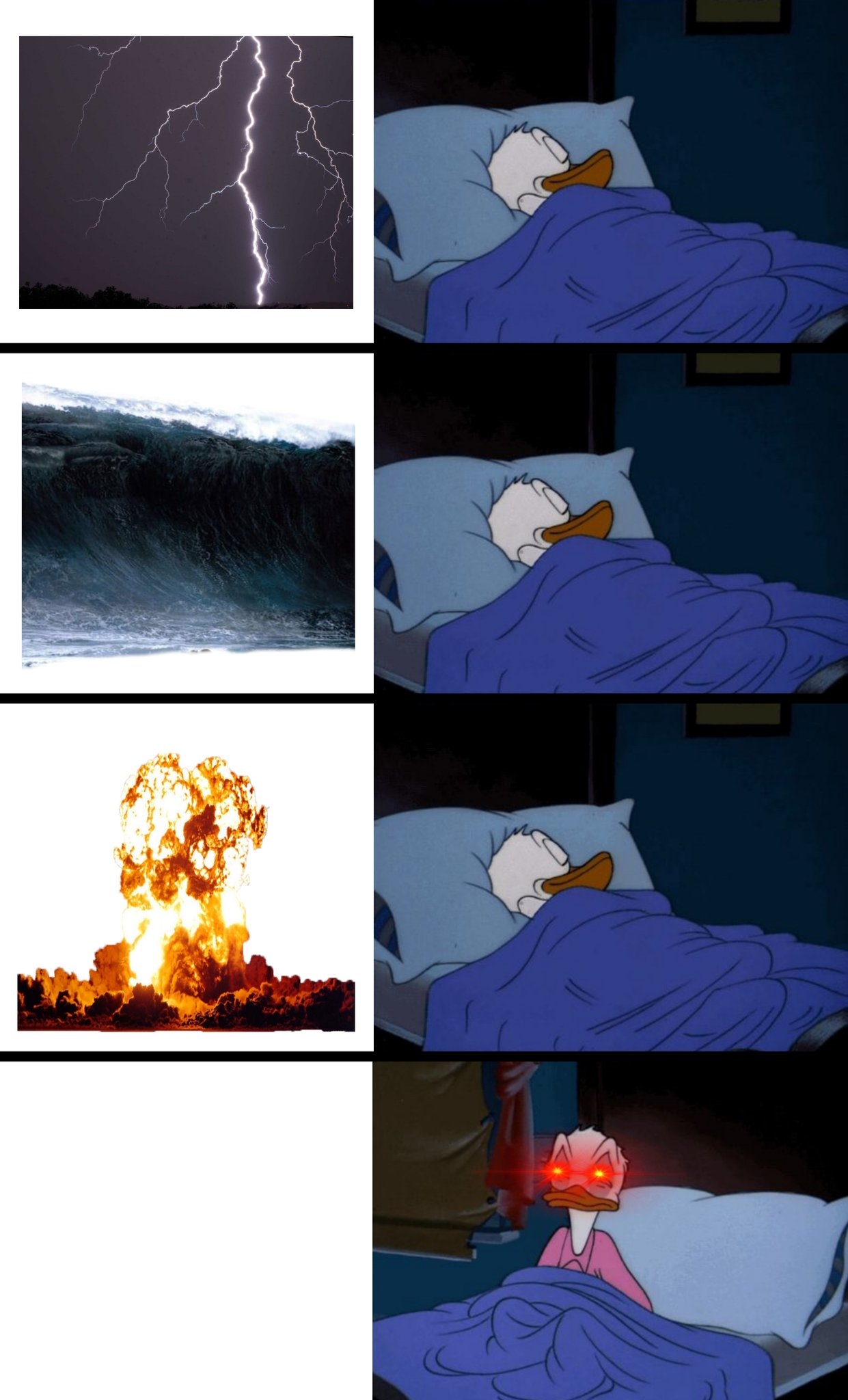 High Quality Waking up for something Blank Meme Template