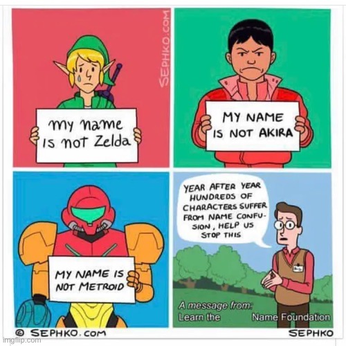 Yeah man, Zelda controls so well in TOTK... *STAB* | image tagged in comics/cartoons,tears of the kingdom,names | made w/ Imgflip meme maker