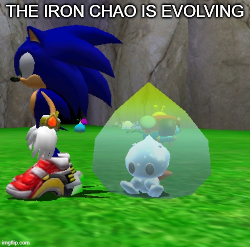 THE IRON CHAO IS EVOLVING | made w/ Imgflip meme maker