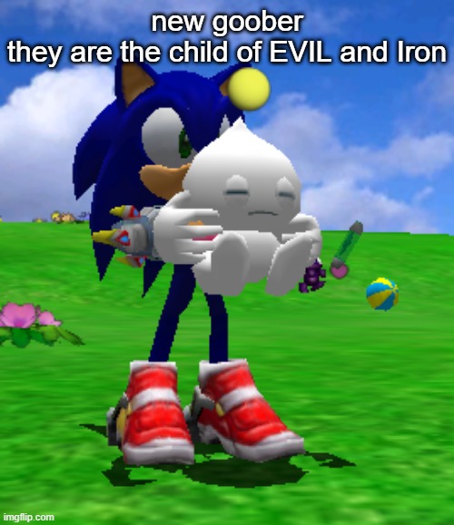 new goober
they are the child of EVIL and Iron | made w/ Imgflip meme maker