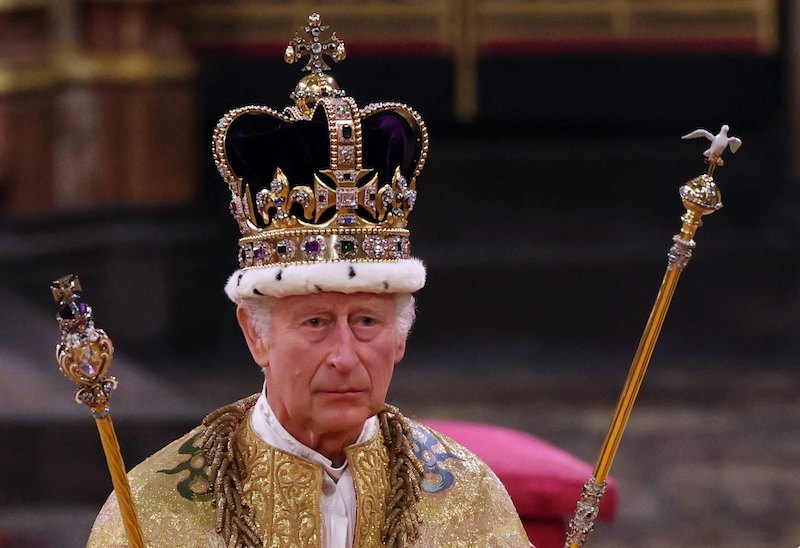 High Quality King Charles III of the UK Blank Meme Template