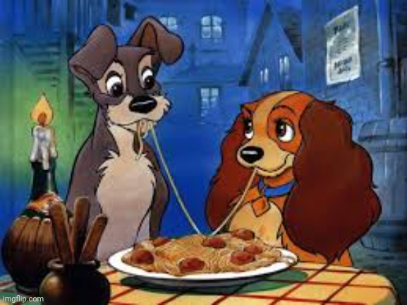 Lady and the tramp | image tagged in lady and the tramp | made w/ Imgflip meme maker
