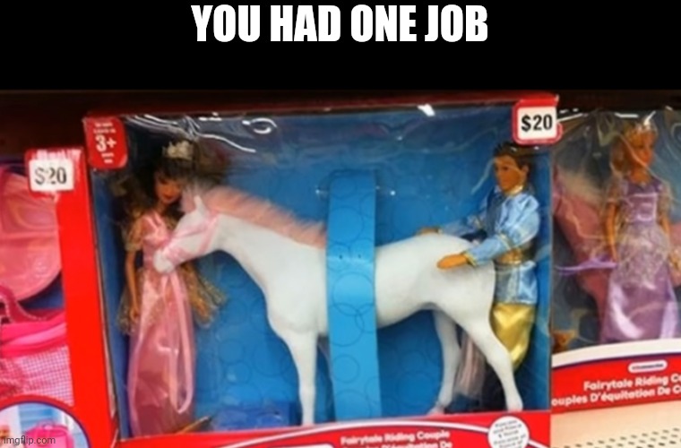 YOU HAD ONE JOB | image tagged in you had one job | made w/ Imgflip meme maker