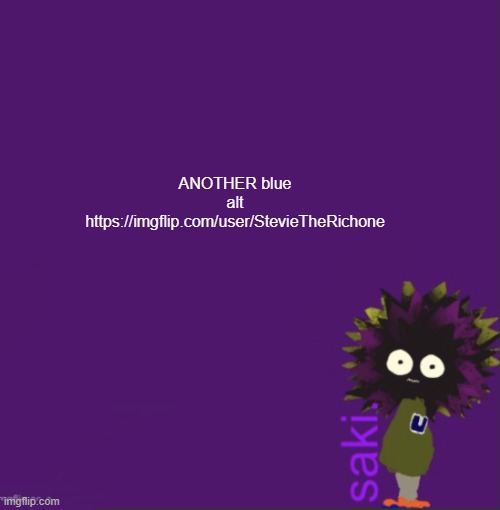 she is NOT rich | ANOTHER blue alt https://imgflip.com/user/StevieTheRichone | made w/ Imgflip meme maker