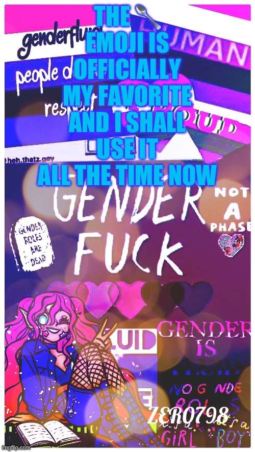 Spoon :^ | THE 🥄 EMOJI IS OFFICIALLY MY FAVORITE AND I SHALL USE IT ALL THE TIME NOW | made w/ Imgflip meme maker