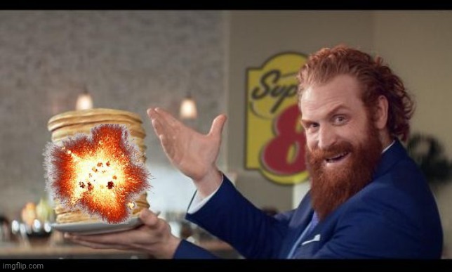 rewards guy pancakes | image tagged in rewards guy pancakes | made w/ Imgflip meme maker