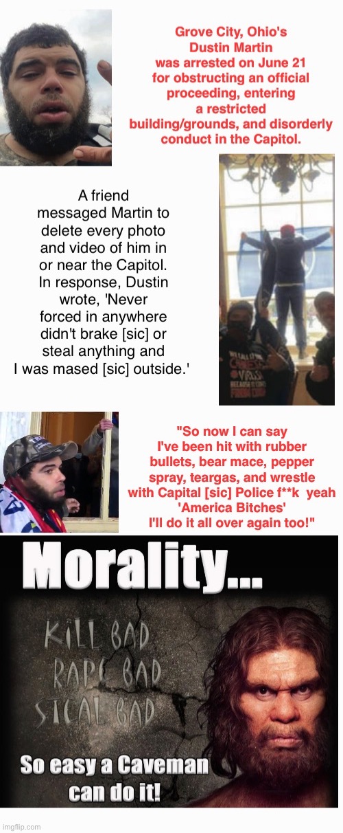 Morality | image tagged in domestic terrorist,treason,traitor,big talk little man,only in ohio,safety in numbers | made w/ Imgflip meme maker