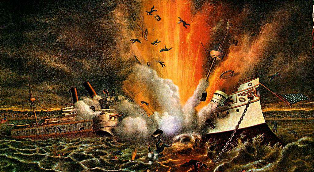 USS Maine Blank Meme Template