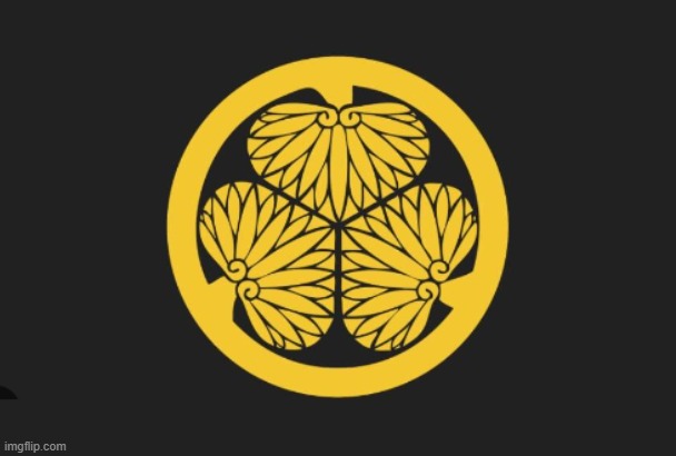The flag of the shogun ( Not the flag of the emperor ) | image tagged in flag of the shogunate | made w/ Imgflip meme maker