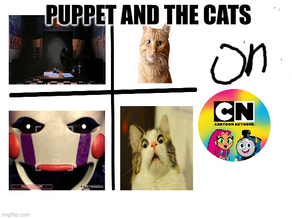 PUPPET AND THE CATS | made w/ Imgflip meme maker