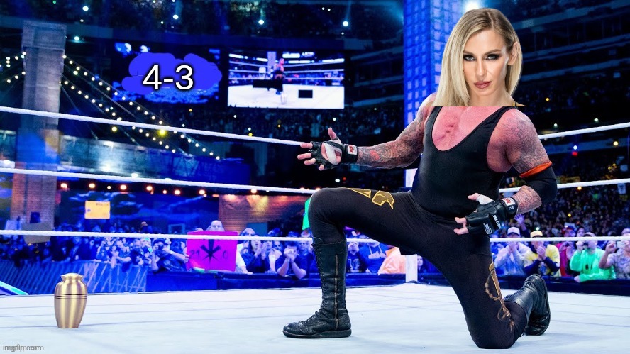 Charlotte Flair (I'm suprised she's even lost at wrestlemania before ...