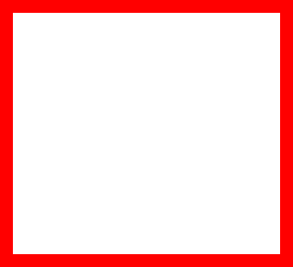 High Quality Red Square Blank Meme Template