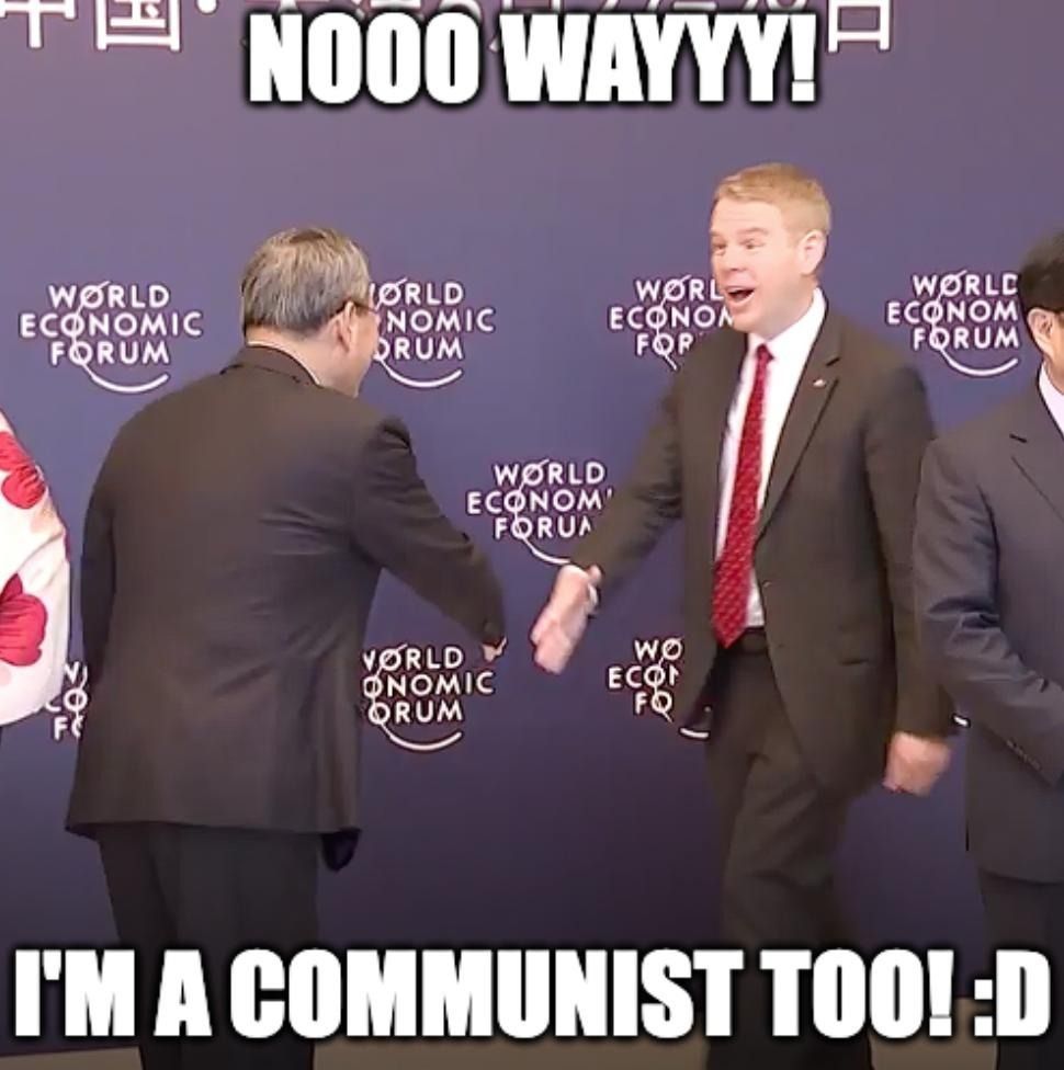 High Quality NZ WEF 2023 Blank Meme Template