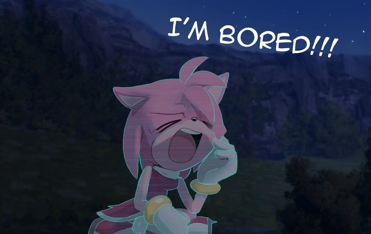 High Quality amy im so bored Blank Meme Template