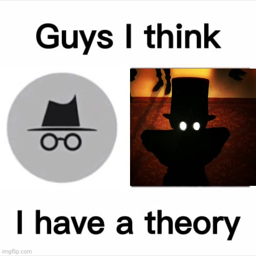 I think i have a theory | image tagged in murder drones,conspiracy theory,theory | made w/ Imgflip meme maker