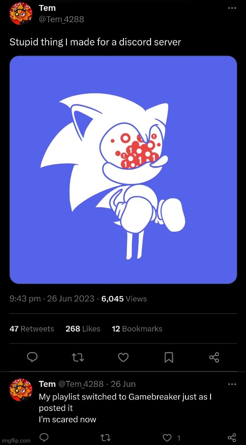 I asked discord AI about sonic.exe fnf mod and this is what he said💀