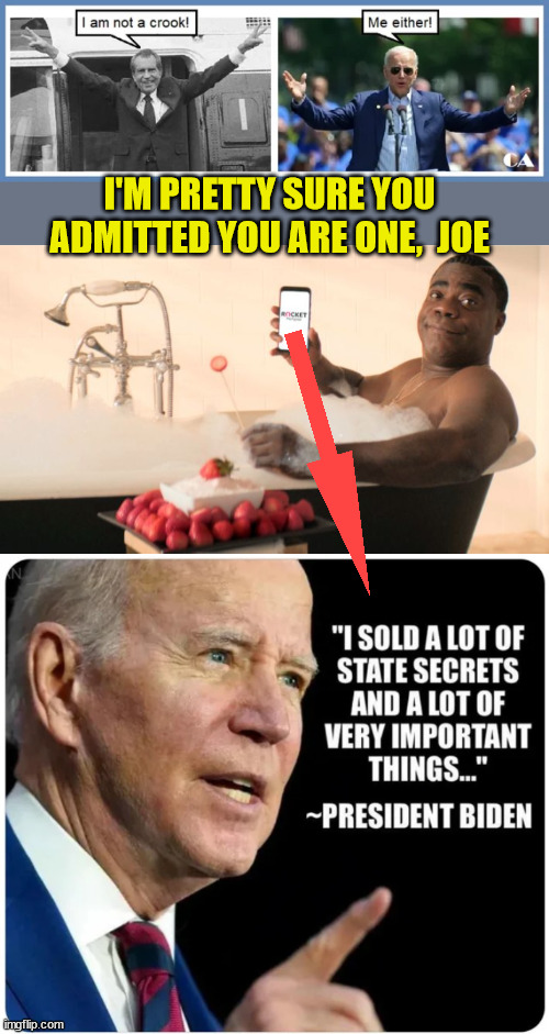 Biden admits to being a crook... | I'M PRETTY SURE YOU ADMITTED YOU ARE ONE,  JOE | image tagged in i'm pretty sure,crooked,joe biden,biden,crime,family | made w/ Imgflip meme maker