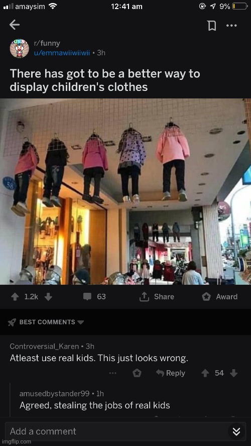 #2,132 | image tagged in comments,cursed,hang,kids,clothes,death | made w/ Imgflip meme maker