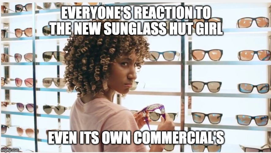 Yes | image tagged in sunglasses,commercial,tv | made w/ Imgflip meme maker