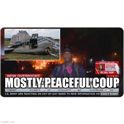 CNN Fiery but Peaceful | MOSTLY PEACEFUL COUP | image tagged in cnn fiery but peaceful | made w/ Imgflip meme maker