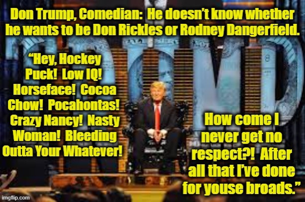 MAGA Comedian | image tagged in maga,right wing,trump,donald trump the clown,me too,that's racist | made w/ Imgflip meme maker