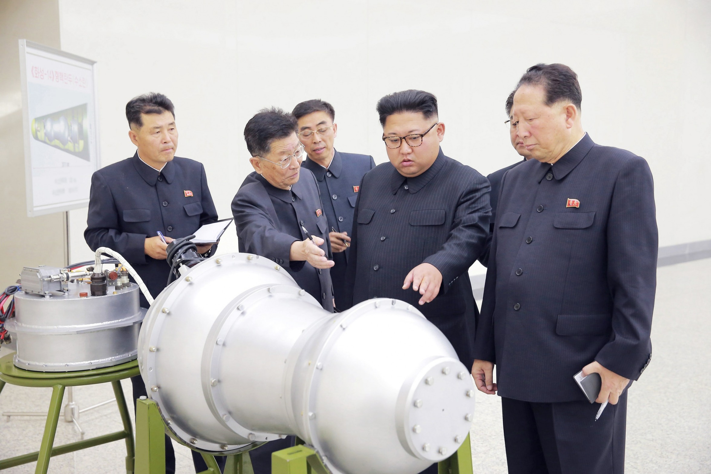 High Quality Kim Jong un and nukes Blank Meme Template