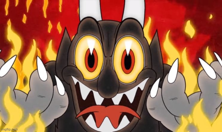 Cuphead Devil | image tagged in cuphead devil | made w/ Imgflip meme maker