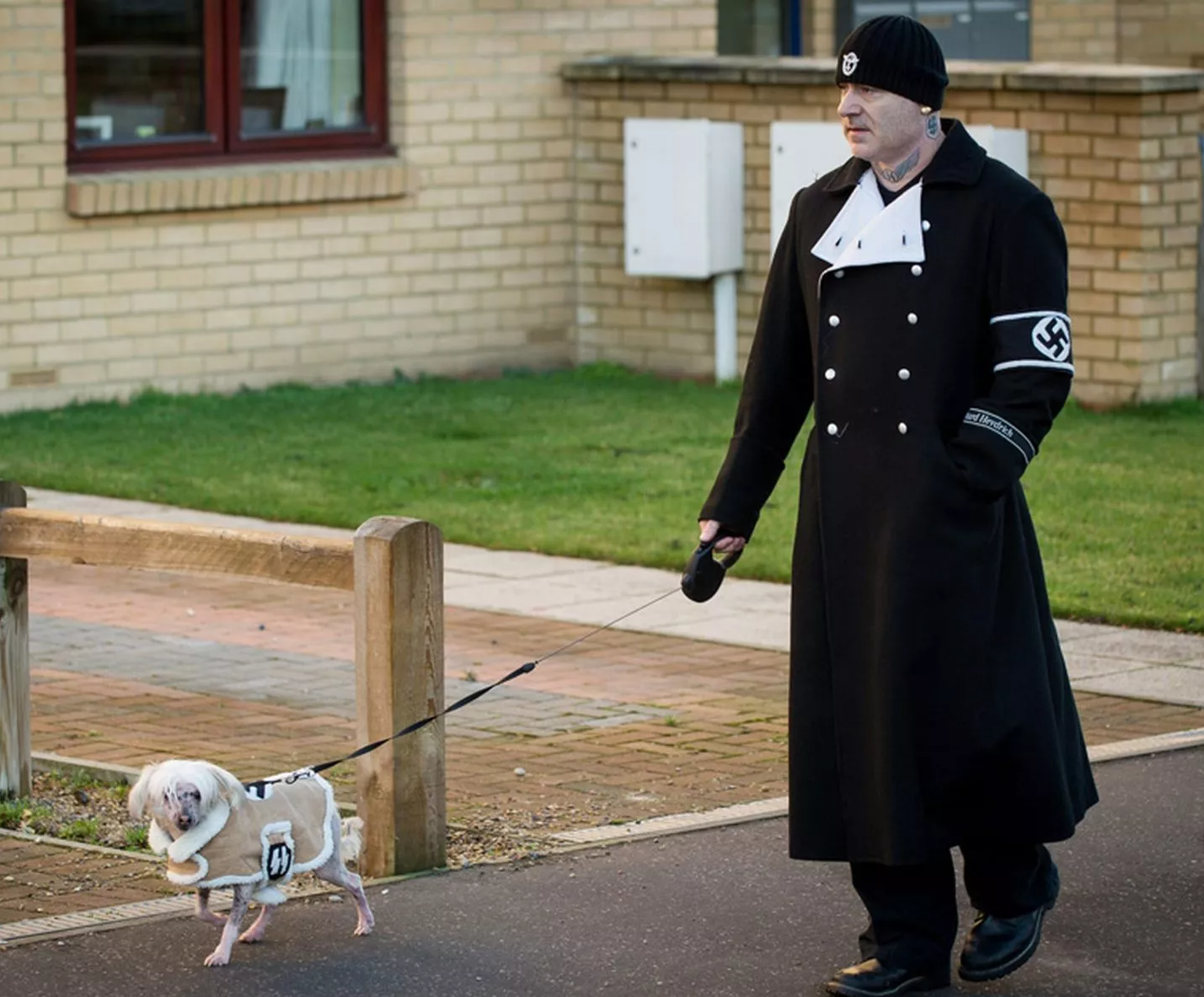 High Quality Paul Dutton Nazi dog uniforms JPP Uncensored2008 Blank Meme Template