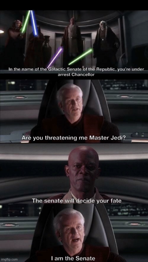 I am the senate meme template | image tagged in i am the senate meme template | made w/ Imgflip meme maker