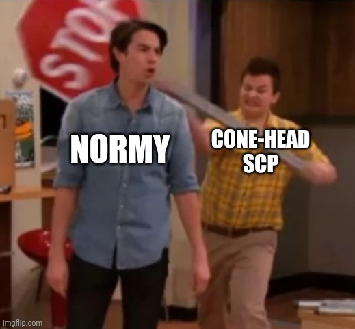 I Think This Is How Cone Head SCP Was Made Imgflip