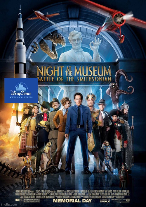 disneycember: night at the museum battle of the smithsonian | image tagged in disneycember,20th century fox,movie reviews,night at the museum,sequels | made w/ Imgflip meme maker