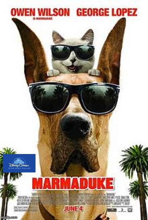 disneycember: marmaduke | image tagged in disneycember,20th century fox,nostalgia critic,dogs,movie reviews,marmaduke | made w/ Imgflip meme maker