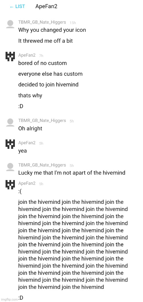 Hivemind mommento | made w/ Imgflip meme maker