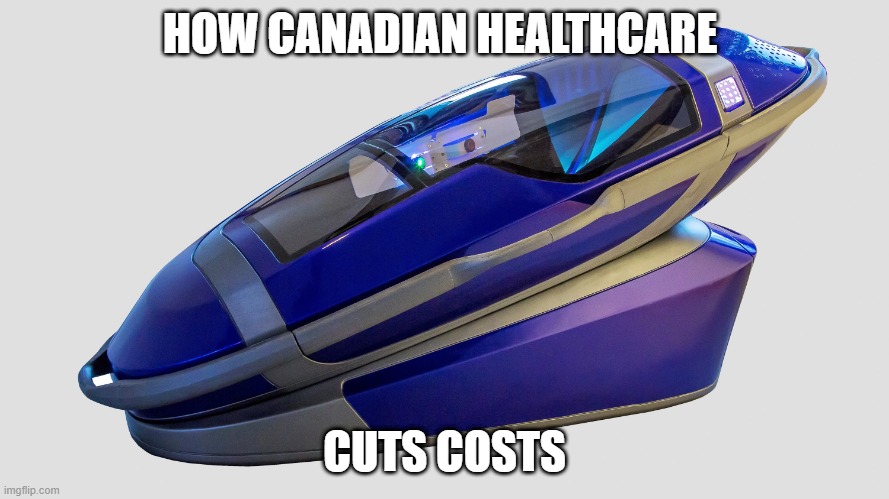 Healthcare | HOW CANADIAN HEALTHCARE; CUTS COSTS | made w/ Imgflip meme maker