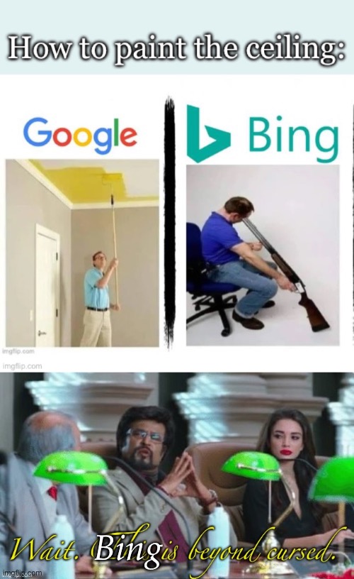 DisturBing is beyond cursed | Bing | image tagged in wait this is beyond cursed,bing,google | made w/ Imgflip meme maker