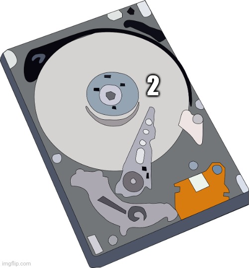Hard disk drive illustration | 2 | image tagged in hard disk drive illustration | made w/ Imgflip meme maker