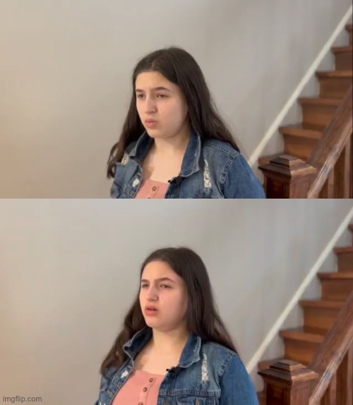 High Quality Confused Girl Blank Meme Template