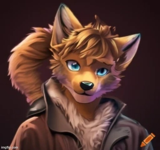 a better ai generated furry | made w/ Imgflip meme maker