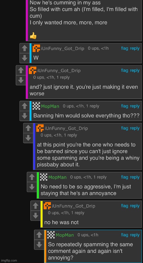I even cause chaos when I’m comment banned :) | made w/ Imgflip meme maker