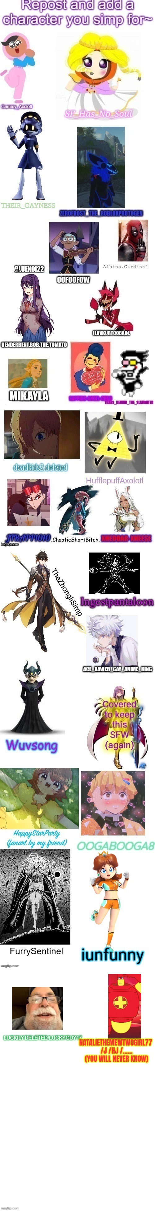You will never know if I'm serious or not | NATALIETHEMEWTWOGIRL77 
/J /HJ /...... (YOU WILL NEVER KNOW) | made w/ Imgflip meme maker