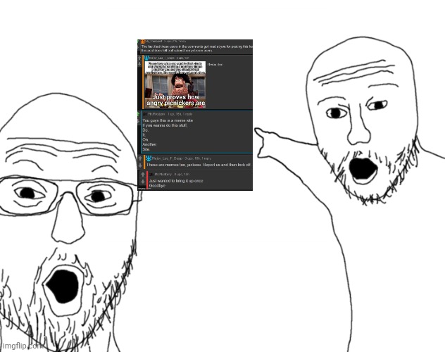 Soyjak Pointing | image tagged in soyjak pointing | made w/ Imgflip meme maker