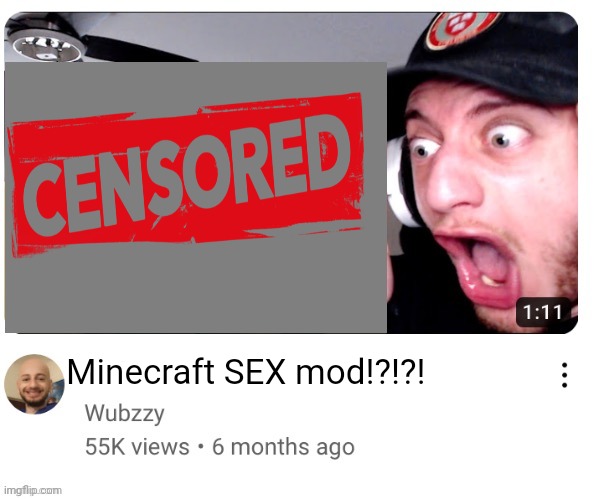 Minecraft SEX mod!?!?! | made w/ Imgflip meme maker
