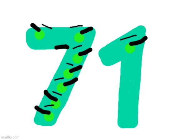 Endless Number 71 for Andy64 | image tagged in 71,endless numbers | made w/ Imgflip meme maker