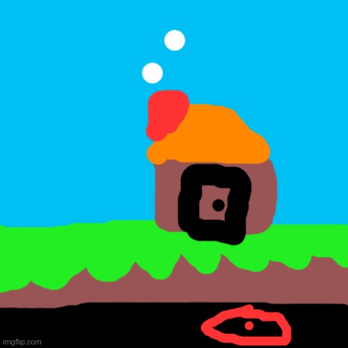 what a nice hut! If only if he knew that they are coming. (void lore) | made w/ Imgflip meme maker