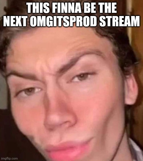 Rizz | THIS FINNA BE THE NEXT OMGITSPROD STREAM | image tagged in rizz | made w/ Imgflip meme maker