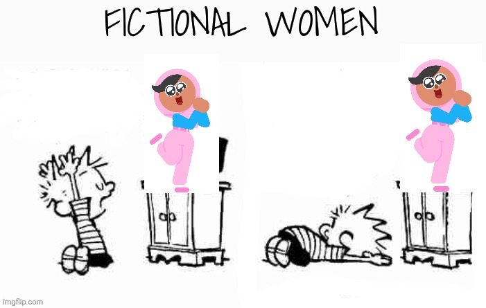 FICTIONAL WOMEN | made w/ Imgflip meme maker