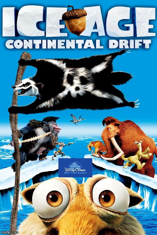 disneycember: ice age continental drift | image tagged in disneycember,ice age,sequels,2010s movies,movie reviews | made w/ Imgflip meme maker