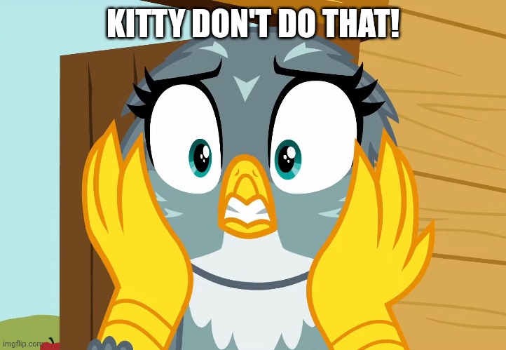 KITTY DON'T DO THAT! | made w/ Imgflip meme maker